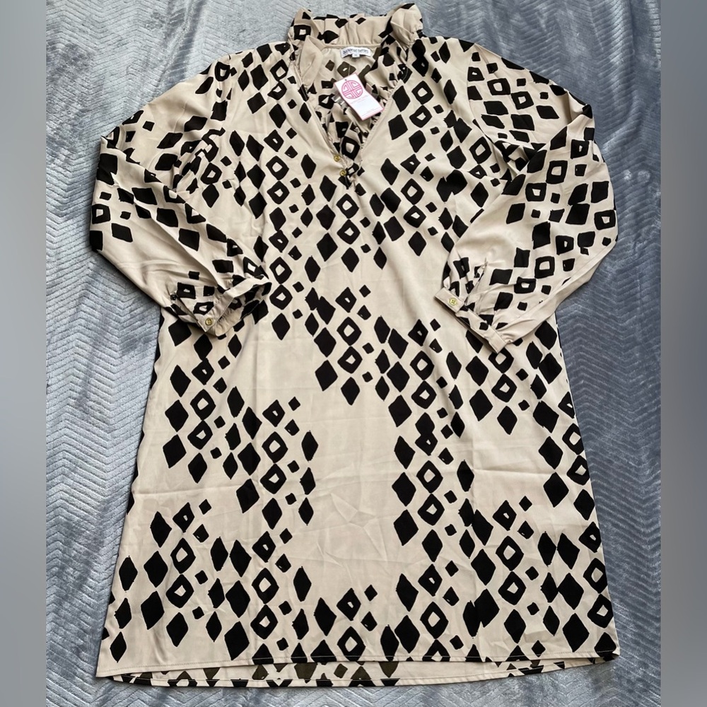 NWT Buckhead Betties Keyton Dress Diamond Rio XL